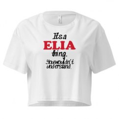 Ladies Festival Cali Crop Top Tee