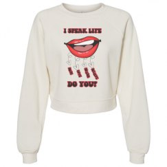 Women's Raglan Pullover Fleece