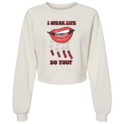 Women's Raglan Pullover Fleece