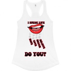 Ladies Slim Fit Racerback Tank Top