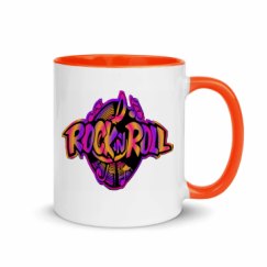 11oz Ceramic Mug with Color Inside