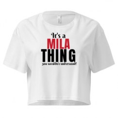 Ladies Festival Cali Crop Top Tee