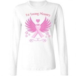 Ladies Relaxed Fit Basic Long Sleeve Tee