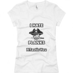 Ladies Slim Fit Basic Promo Jersey Tee