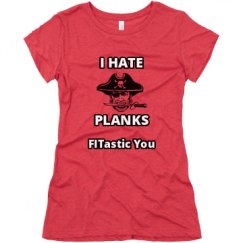 Ladies Slim Fit Super Soft Triblend Tee