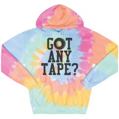 Unisex Tie-Dye Fleece Hoodie