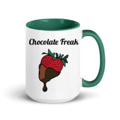 15oz Ceramic Mug with Color Inside