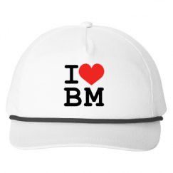 Snapback Five-Panel Rope Hat