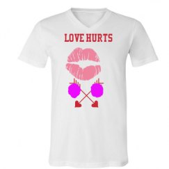 Unisex V-Neck Jersey Tee