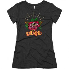 Ladies Slim Fit Super Soft Triblend Tee