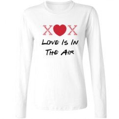 Ladies Relaxed Fit Basic Long Sleeve Tee