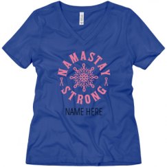 Ladies Relaxed Fit V-Neck Tee
