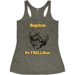 Ladies Slim Fit Super Soft Racerback Triblend Tank