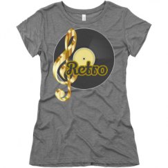 Ladies Slim Fit Super Soft Triblend Tee