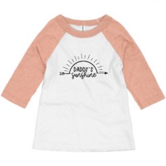 Toddler 3/4 Sleeve Raglan Tee