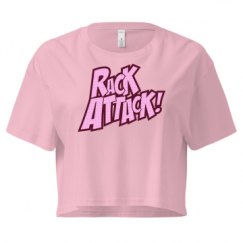 Ladies Festival Cali Crop Top Tee