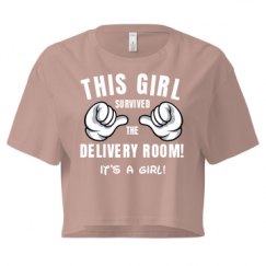 Ladies Festival Cali Crop Top Tee