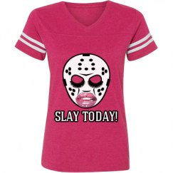 Ladies Relaxed Fit Vintage Sports Tee