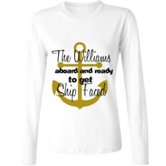 Ladies Relaxed Fit Basic Long Sleeve Tee
