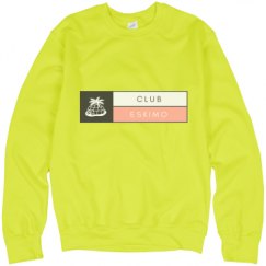 Unisex Neon Crewneck Sweatshirt