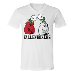 Unisex V-Neck Jersey Tee