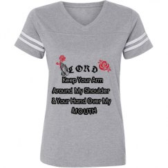 Ladies Relaxed Fit Vintage Sports Tee