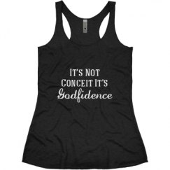 Ladies Slim Fit Super Soft Racerback Triblend Tank