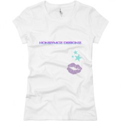 Ladies Slim Fit Basic Promo Jersey Tee