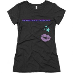 Ladies Slim Fit Super Soft Triblend Tee
