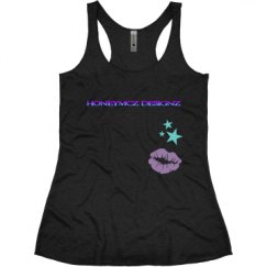 Ladies Slim Fit Super Soft Racerback Triblend Tank