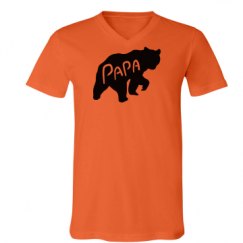 Unisex V-Neck Jersey Tee