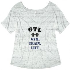 Ladies Flowy Slouchy Tee