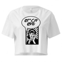 Ladies Festival Cali Crop Top Tee