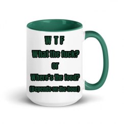 15oz Ceramic Mug with Color Inside