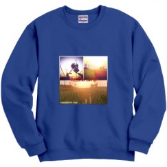 Unisex Film and Foil Crewneck Sweatshirt