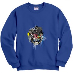 Unisex Film and Foil Crewneck Sweatshirt