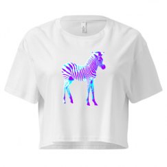 Ladies Festival Cali Crop Top Tee