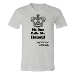 Unisex V-Neck Jersey Tee