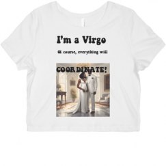 Ladies Slim Fit Crop Top Tee