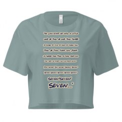 Ladies Festival Cali Crop Top Tee