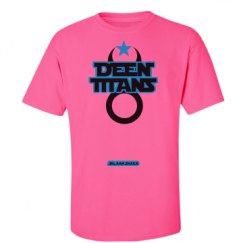 Unisex Ultra Cotton Safety Neon Crewneck Tee