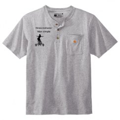 Unisex Carhartt Henley Tee 