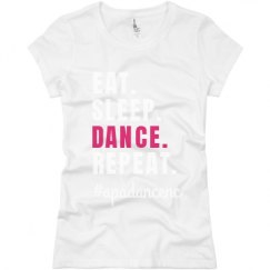 Ladies Slim Fit Basic Promo Jersey Tee