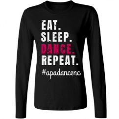 Ladies Relaxed Fit Basic Long Sleeve Tee