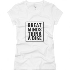 Ladies Slim Fit Basic Promo Jersey Tee