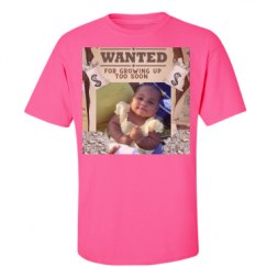 Unisex Ultra Cotton Safety Neon Crewneck Tee