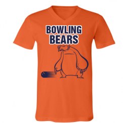 Unisex V-Neck Jersey Tee