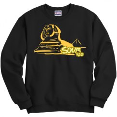 Unisex Film and Foil Crewneck Sweatshirt