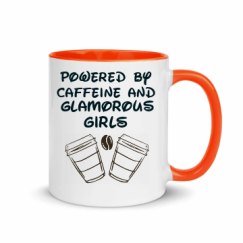 11oz Ceramic Mug with Color Inside