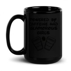15oz Black Glossy Mug